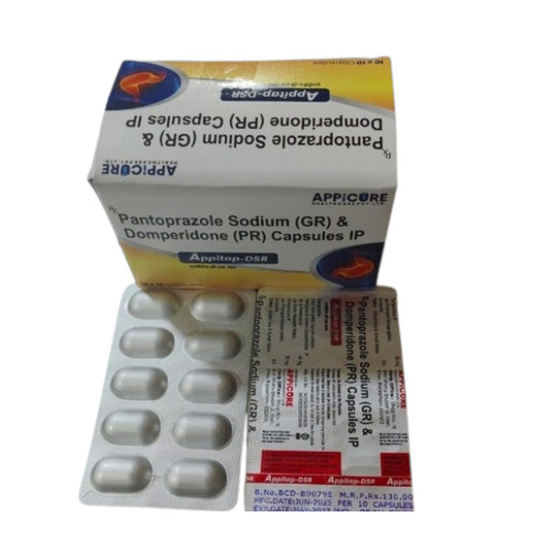 Pantoprazole Sodium (Gr) And Domperidone Capsules