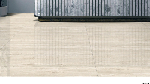 Travertine Titanium Porcelain Tile - Feature: Non-Slip