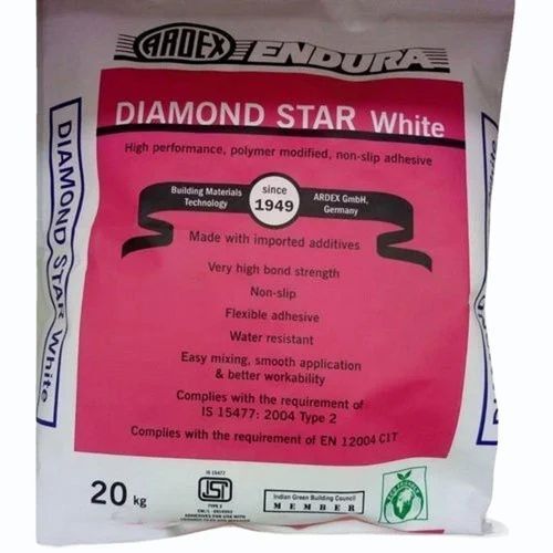 Diamond Star Tile Adhesive - Packaging Size: 20 Kg