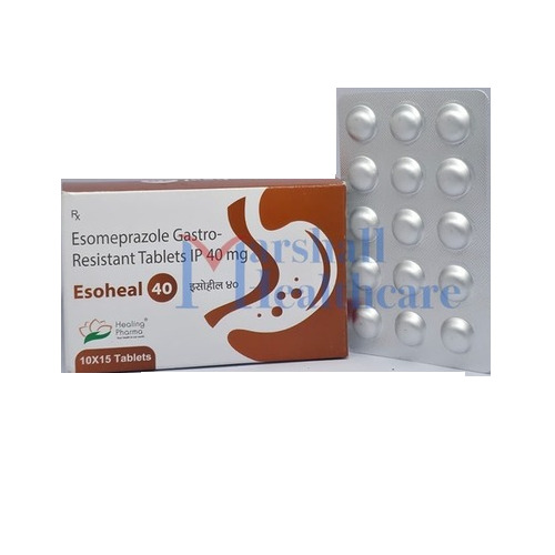 Esomeprazole Tablets 40 Mg - Color: Red Oxide Of Iron