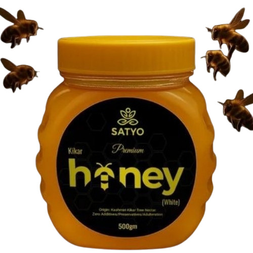 Satyo Premium Kikar Honey - Flavor: Natural