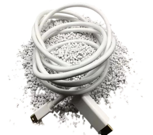 Lszh Pvc Cable Compounds - Color: White