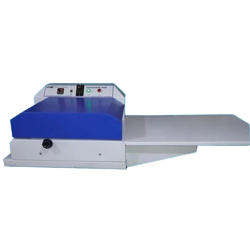 Collar Fusing Machine - Metal, Heavy Duty, Gray | Automatic Grade: Automatic, Voltage: 220 Volt, Control System: Frequency Speed Control, 1 Year Warranty