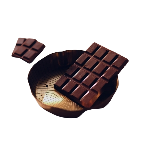 Chocolate - Flavored Solid Bar, Dark Brown, 6 Months Shelf Life | Creamy Texture, Mood-Lifting, Natural Antioxidant, Ethically Sourced Cocoa