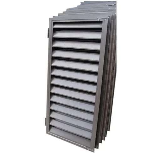 Aluminium Ventilation Louver - Installation Type: Wall Mount