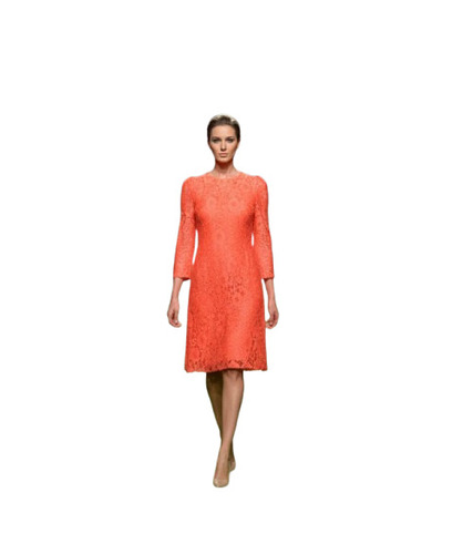 Rachel Flower Jacquard Net Fabric