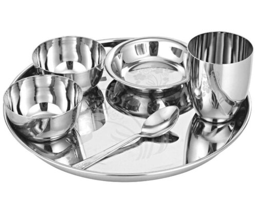 Stainless Steel Dinner Set
