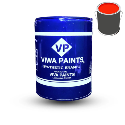 Viwa Deep Orange Synthetic Enamel Paint - Application: All Type