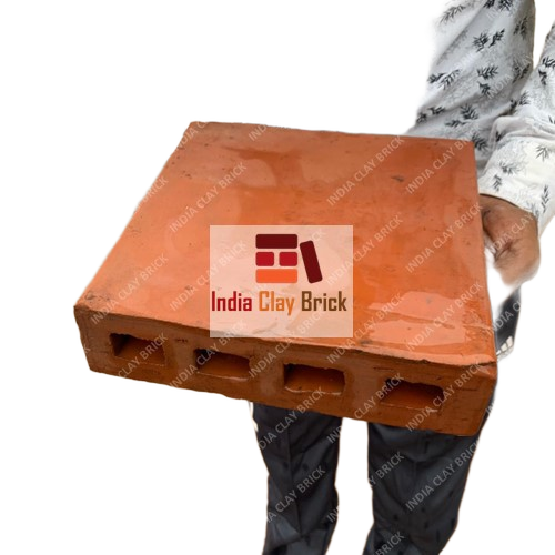 Heat Proof Terracotta Terrace Floor Tiles - Color: Reds / Pinks