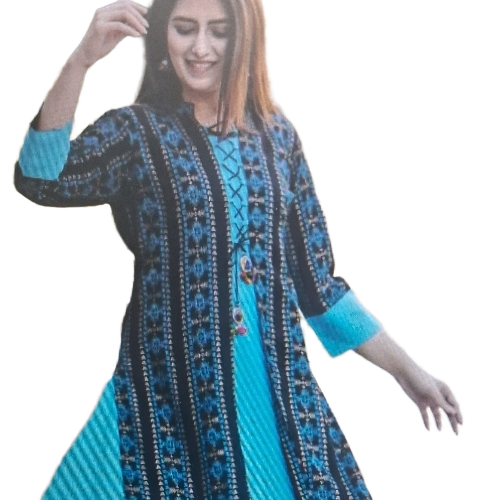 Silk Fabrics Kurtis