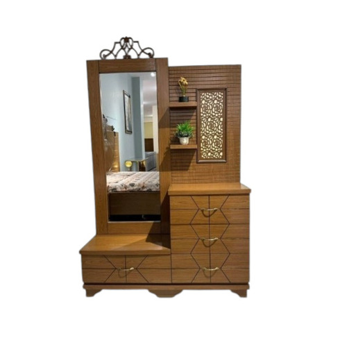 Wooden Mirror Cupboard - Color: Brown