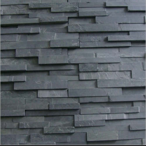 Slate Stone Wall Cladding - Dimension (L*W*H): 15X60 Centimeter (Cm)