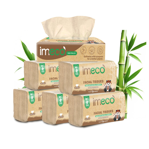 Imeco 2 Ply Bamboo Facial Tissues - Age Group: Women
