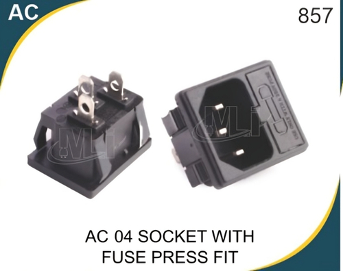 Ac Power Intel Socket - Color: Black