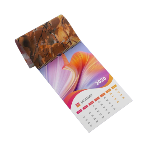 Custom Desk And Table Calendars - Dimension (L*W*H): 5.5 X 16.5 Inch (In)