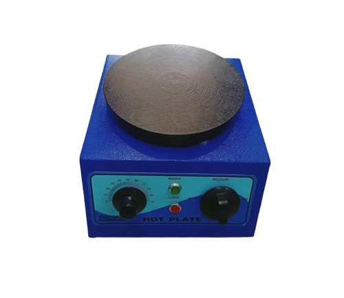 Laboratory Hot Plate Round - Color: Blue