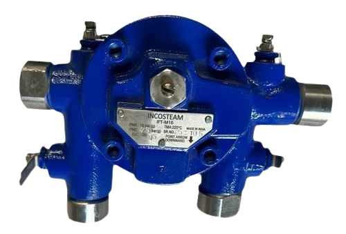 1 Inch Cast Iron Ball Float Steam Trap - Color: Blue