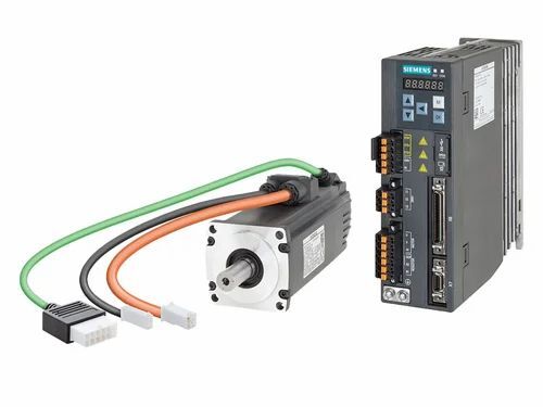 Siemens Sinamics V90 Servo Motor - Color: Black