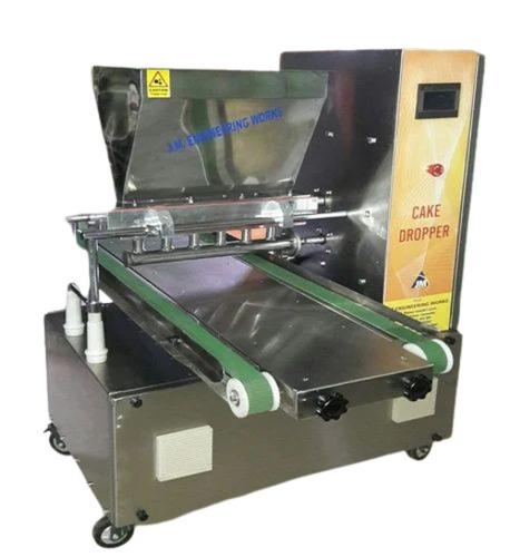 Cake Dropper Machine - Color: Gray