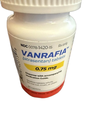 Vanrafia Atrasentan Tablets - Dosage Form: 0.75Mg