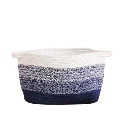 Braided Cotton Roped Basket