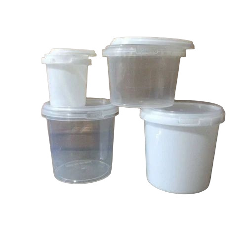 Ring Lock Plastic Container - Color: Multi Color