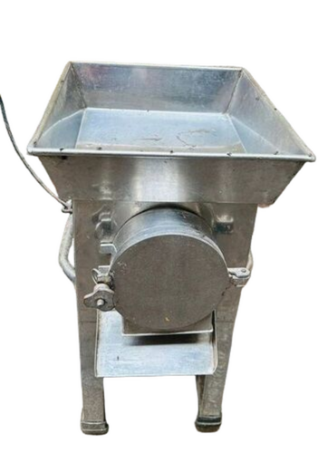 Stainless Steel Vegetables Grinder Machine - Color: White