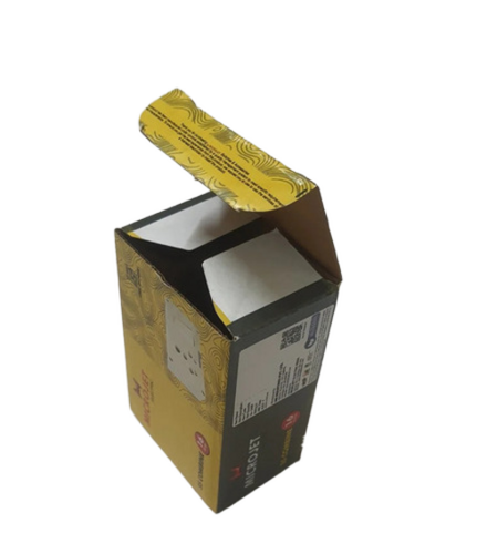 Single Wall 3 Ply Corrugated Printed Electronic Box - Coating Type: .