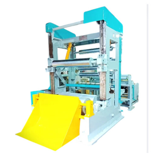 Semi Automatic Slitting Cum Rewinder Machine