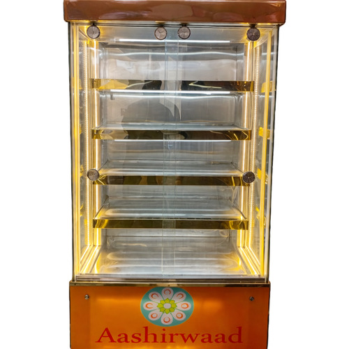 Cake Display Counter - Color: Metallic