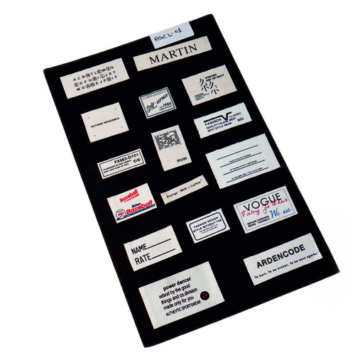 Cotton Printed Label