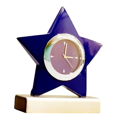 Dt 1177 Crystal Table Top Clock