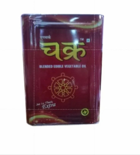 Edible Vegetable Oil Tin Container - Capacity: 15 Kg