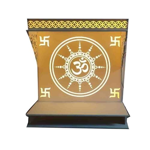Rectangular Wall Acrylic Temple