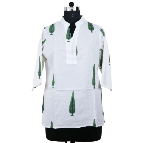 Block Print Ladies Kurti