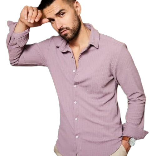 Men Regular Shirt - Button Closure, Various Colors, Full Sleeves | Breathable, Comfortable, Neat Stitching, Trendy Designs