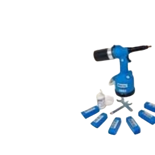 Hydro Pneumatic Air Nut Insert Rivet Gun Tool ( Auto Reversible) From M3 To M12 - Color: Blue