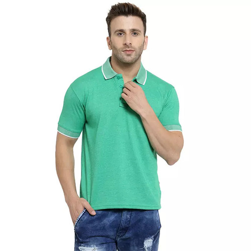 Men T Shirt - Color: Blue