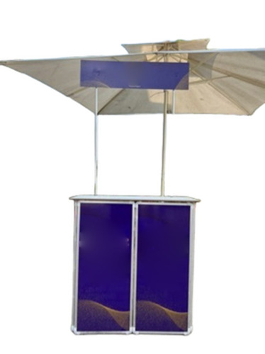 Umbrella Promotional Table - Artwork: Handmade