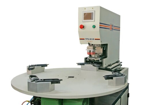 Automatic 4 Color Pad Printing Machines - Material: Metal