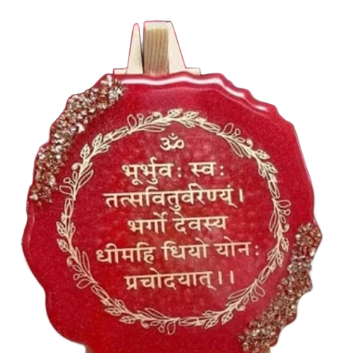 Epoxy Resin Mantra Paintings