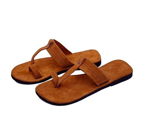 Suede Leather Relaxable Sandals for women