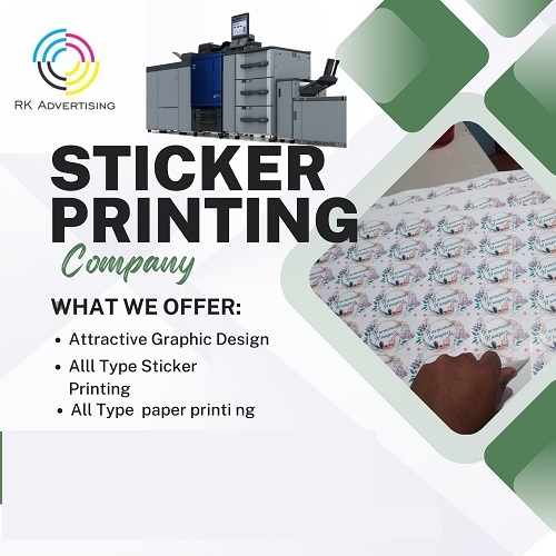Vinyl Sticker And Label Sticker Printing Services - Coating Type: Full Color