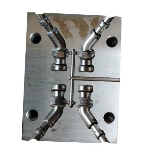 Plastic Band Elbow Mould Die - Color: Silver