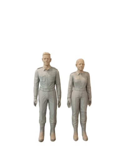 Soldier Fibre Mannequin - Age Group: Adults