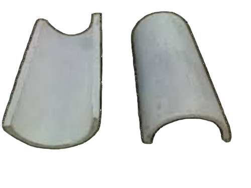 rcc half round pipes