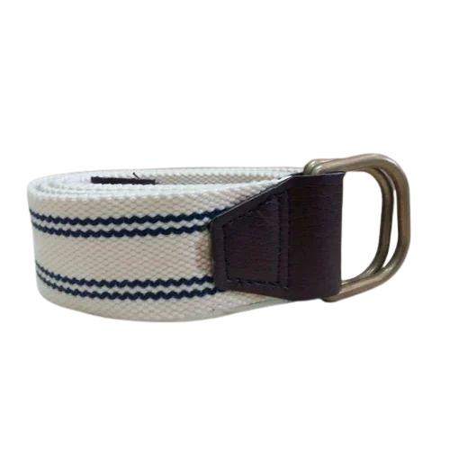 White Canvas Belt - Design: Standard