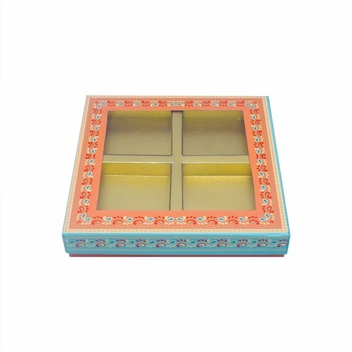 Dry Fruits Packaging Box - Color: White