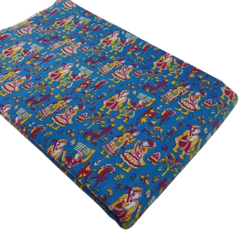 Cotton Print Fabric - Color: Multicolor