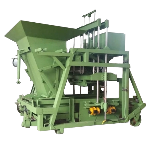 Cement Hollow Block Making Machines - Color: Green